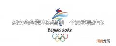 冬奥会会徽中藏着的一个汉字是什么