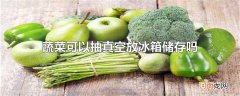 蔬菜可以抽真空放冰箱储存吗
