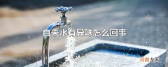 自来水有异味怎么回事