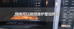 烧烤可以放微波炉里加热吗