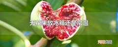 无花果放冰箱还是常温