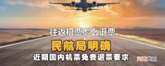 往返机票怎么退票