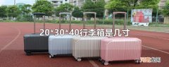 20*30*40行李箱是几寸