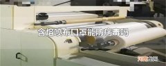 含熔喷布口罩能防病毒吗