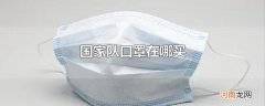 国家队口罩在哪买
