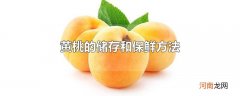 黄桃的储存和保鲜方法