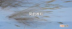 风的雅称