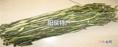 阳泉特产