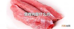 里脊肉是什么肉