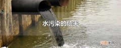 水污染的危害