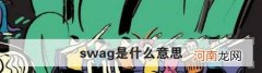 swag是什么意思？