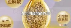 花生四烯酸的作用