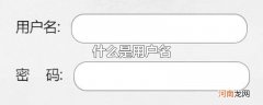 什么是用户名