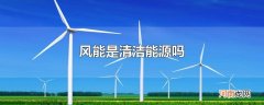 风能是清洁能源吗