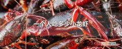 一个人吃多少小龙虾