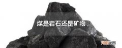 煤是岩石还是矿物