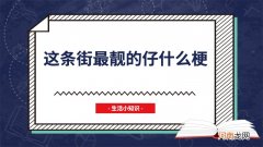 这条街最靓的仔什么梗