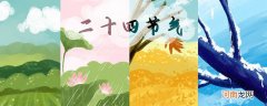 二十四节气由来 二十四节气的来历和风俗