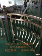 欧式不锈钢花纹管 欧式不锈钢管