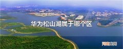 华为松山湖属于哪个区