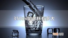 350ml的水杯有多大 常用容积单位的换算