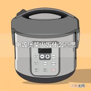 电饭煲柴火饭什么意思 使用该功能可以做出香喷喷的柴火饭