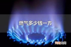 燃气多少钱一方 燃气如何选择