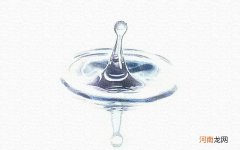 彩铅画水滴教程步骤图