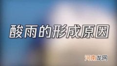 酸雨的成因以及对人类的危害 酸雨的主要成分是什么