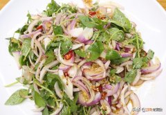 荆芥拌洋葱详细做法步骤 荆芥怎么吃比较好