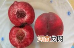 血桃没熟果肉是不是白的