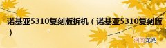 诺基亚5310复刻版  诺基亚5310复刻版拆机