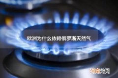 欧洲为什么依赖俄罗斯天然气 天然气有什么用