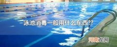 泳池消毒一般用什么东西??