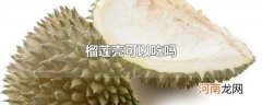 榴莲壳可以吃吗