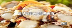 扇贝肉要去掉哪些东西