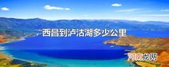 西昌到泸沽湖多少公里