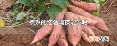 煮熟的红薯隔夜能吃吗
