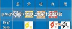 24小时37度以上发布什么色预警